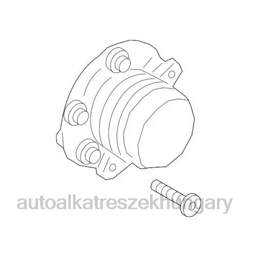 Autóalkatrészek nevei - e1gz-1104-b - kerékagy 4B4D5