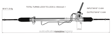 Autóalkatrészek leadása - szervokormány fogasléc 22930456 RXL22707 CHEVROLET