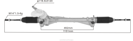 Autóalkatrészek nagykereskedő - szervokormány fogasléc 26284042 RXL22703 CHEVROLET