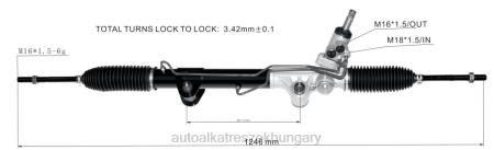 Autóalkatrészek Hungary - szervokormány fogasléc 52109984ah 97390 1020219 52109970aa 22-389 RXL22792 DODGE/CHRYSLER