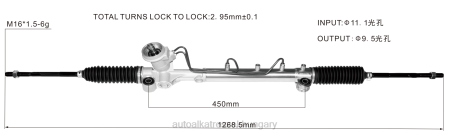Autóalkatrészek Hungary - szervokormány fogasléc 3l8z-3504-darm yl8z-3504-kbrm RXL22672 FORD