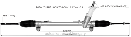 Gépjármű alkatrész - szervokormány fogasléc lx6c3a500a1a lx6z-3504-ba RXL22674 FORD