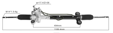 Autóalkatrész miskolc - szervokormány fogasléc 53601-stk-a02 53601-stk-a04 RXL22529 HONDA