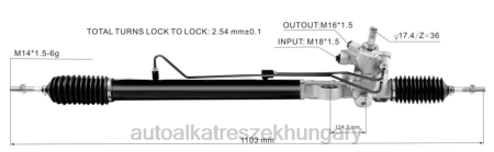 Autóalkatrészek Hungary - szervokormány fogasléc 53601-ta0-003 RXL22532 HONDA