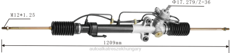Autóalkatrészek nagykereskedő - szervokormány fogasléc 53601-sx8-f01 RXL22533 HONDA