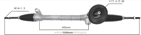 Autóalkatrészek olcsón - szervokormány fogasléc 51336-s04-001 53400-t9a-003 RXL22540 HONDA