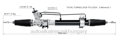 Autóalkatrészek Hungary - szervokormány fogasléc 0k70a-32-110 RXL22772 HYUNDAI/KIA
