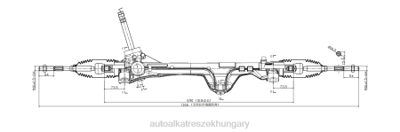 Autóalkatrészek webáruház - szervokormány fogasléc 56500-l400a RXL22746 HYUNDAI/KIA