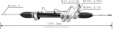 Autóalkatrész miskolc - szervokormány fogasléc 8-98231299-0 RXL22609 ISUZU