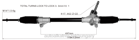 Autóalkatrészek webáruház - szervokormány fogasléc 23641782 RXL22836 WULING