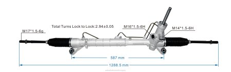 Autóalkatrész bolt - szervokormány fogasléc bp4l-32-110 bp6l-32-110 cc29-32-110a bbl3-32-110a RXL22638 MAZDA