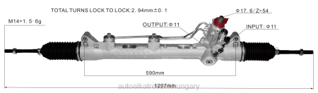 Autóalkatrészek olcsón - szervokormány fogasléc 2214605100 RXL22430 MERCEDES-BENZ/BMW