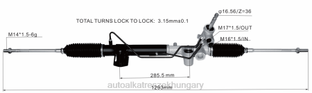 Autóalkatrész miskolc - szervokormány fogasléc 4410a259 RXL22559 MITSUBISHI