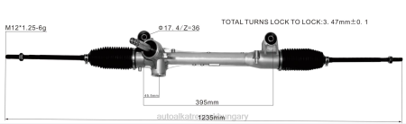 Autóalkatrészek nagykereskedő - szervokormány fogasléc 4410a498 RXL22553 MITSUBISHI
