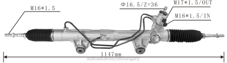 Autóalkatrészek nagykereskedő - szervokormány fogasléc 4410a603 55270329 7169386010 RXL22543 MITSUBISHI