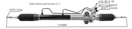 Gépjármű alkatrész - szervokormány fogasléc mr374892 mr554233 RXL22544 MITSUBISHI