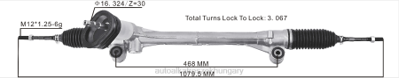 Autóalkatrész miskolc - szervokormány fogasléc 48001-5rf0a 48001-5rb0b 48001-5ee0a 71705-05900 RXL22579 NISSAN