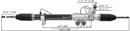 Autóalkatrészek leadása - szervokormány fogasléc 49001-4kh0a 49001-4kh1a 49001-4kd0a 49001-4kd1a RXL22567 NISSAN