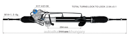 Autóalkatrészek olcsón - szervokormány fogasléc 49001-9n50a 49001-9n50b RXL22580 NISSAN