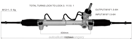 Autóalkatrészek olcsón - szervokormány fogasléc 93179549 7831985179 13292547 RXL22780 OPEL