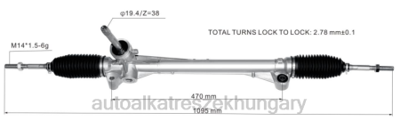 Autóalkatrészek nagykereskedő - szervokormány fogasléc 23863012 RXL22833 ROEWE