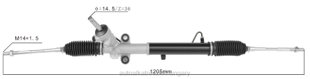 Autóalkatrészek leadása - szervokormány fogasléc 34110-ag010 RXL22817 SUBARU