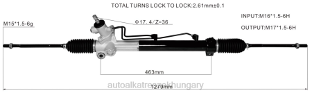 Autóalkatrész miskolc - szervokormány fogasléc 44250-48051 44250-48050 44200-48051 RXL22459 TOYOTA