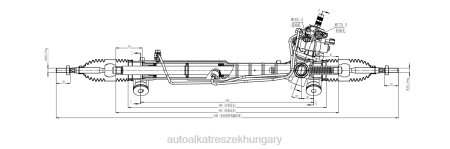 Autóalkatrészek Hungary - szervokormány fogasléc 44200-50180 RXL22522 TOYOTA