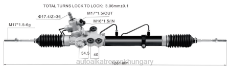Autóalkatrészek Hungary - szervokormány fogasléc 44250-26220 RXL22482 TOYOTA