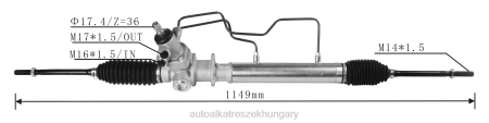 Autóalkatrészek Hungary - szervokormány fogasléc 44250-38010 RXL22502 TOYOTA