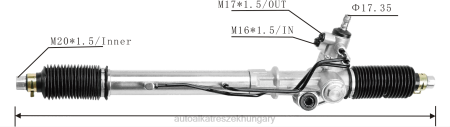 Autóalkatrészek leadása - szervokormány fogasléc 44250-60012 44200-60351 RXL22487 TOYOTA