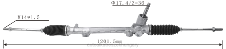 Autóalkatrészek nagykereskedő - szervokormány fogasléc 45510-bz170 45510-bz230 RXL22503 TOYOTA