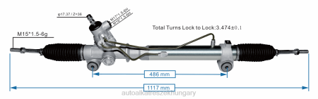 Autóalkatrészek nevei - szervokormány fogasléc 44200-28580 44200-28581 44200-28420 44200-28410 RXL22455 TOYOTA