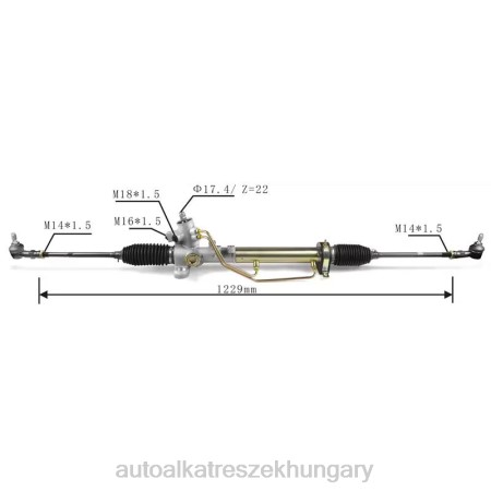 Autóalkatrészek Hungary - szervokormány fogasléc 191422055 RXL21472 VOLKSWAGEN